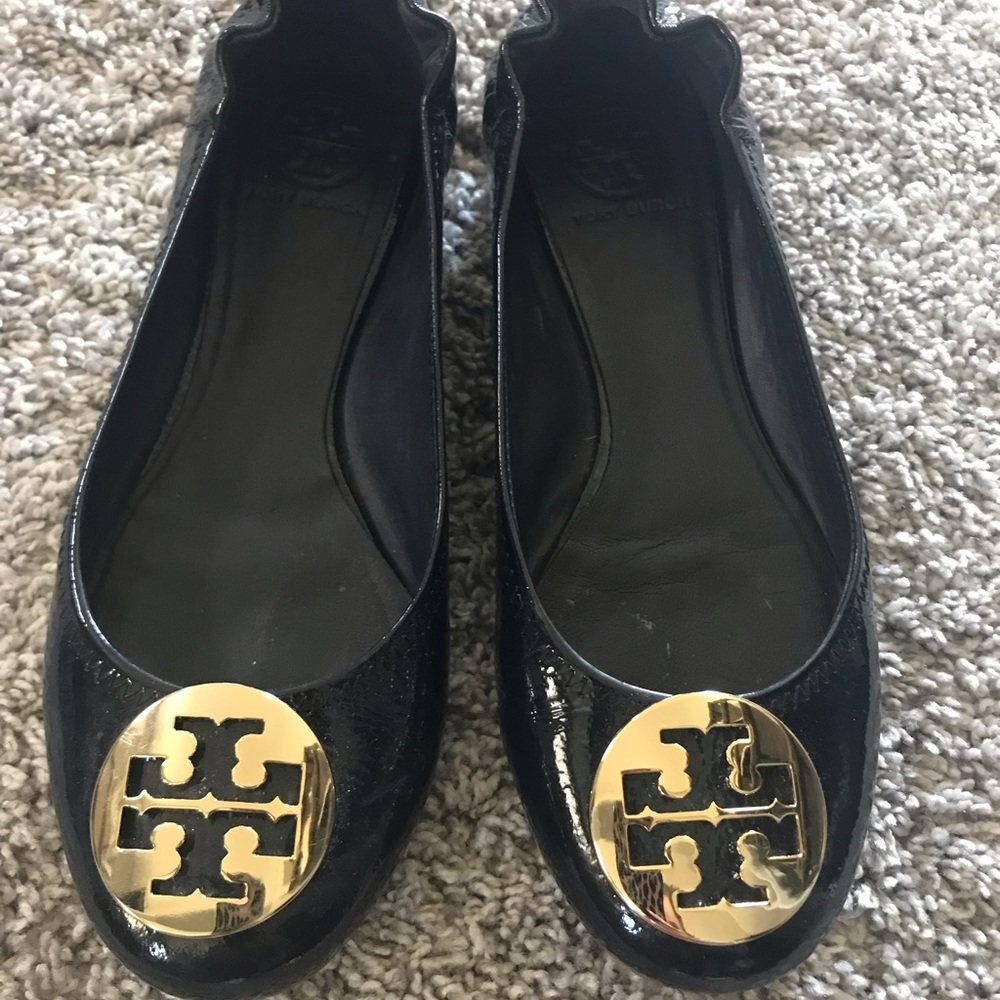 Tory Burch Patent Leather Flats